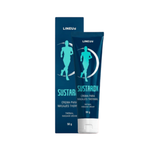 Tubo de Sustarox, crema corporal cosmética con capsaicina y aceite de menta, 50 g
